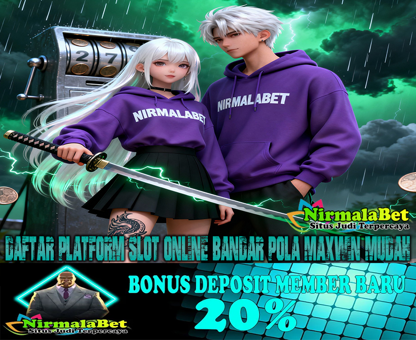 NirmalaGaming Slot Online Terpercaya Gampang Menang